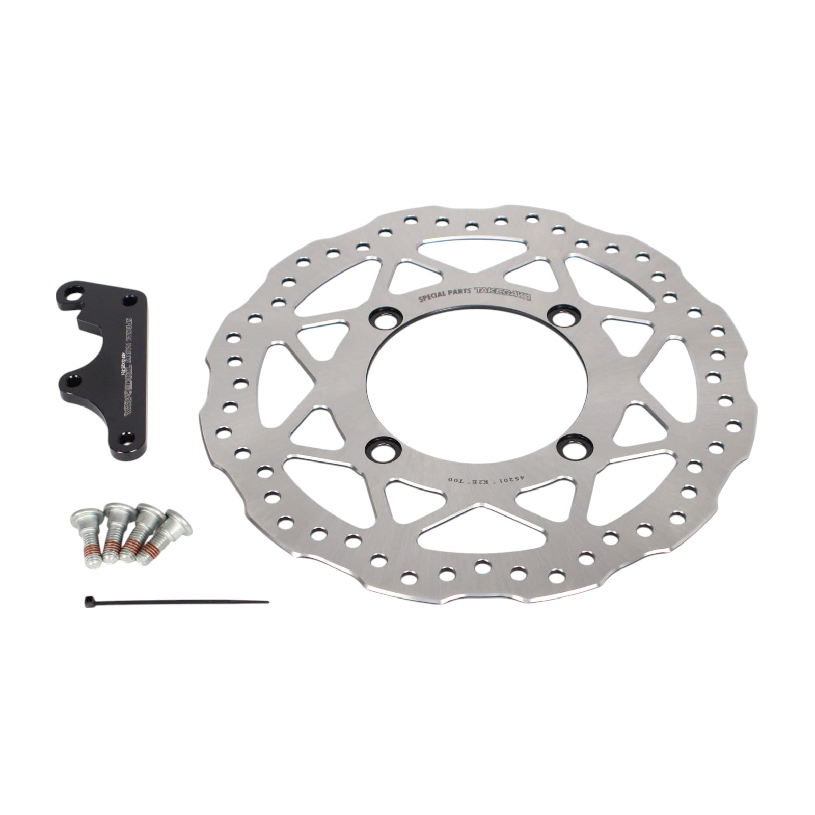 CT125用　ビックディスクローター　260mm ビッグディスクローターキット(TYPE-2) CT125 - バイク
