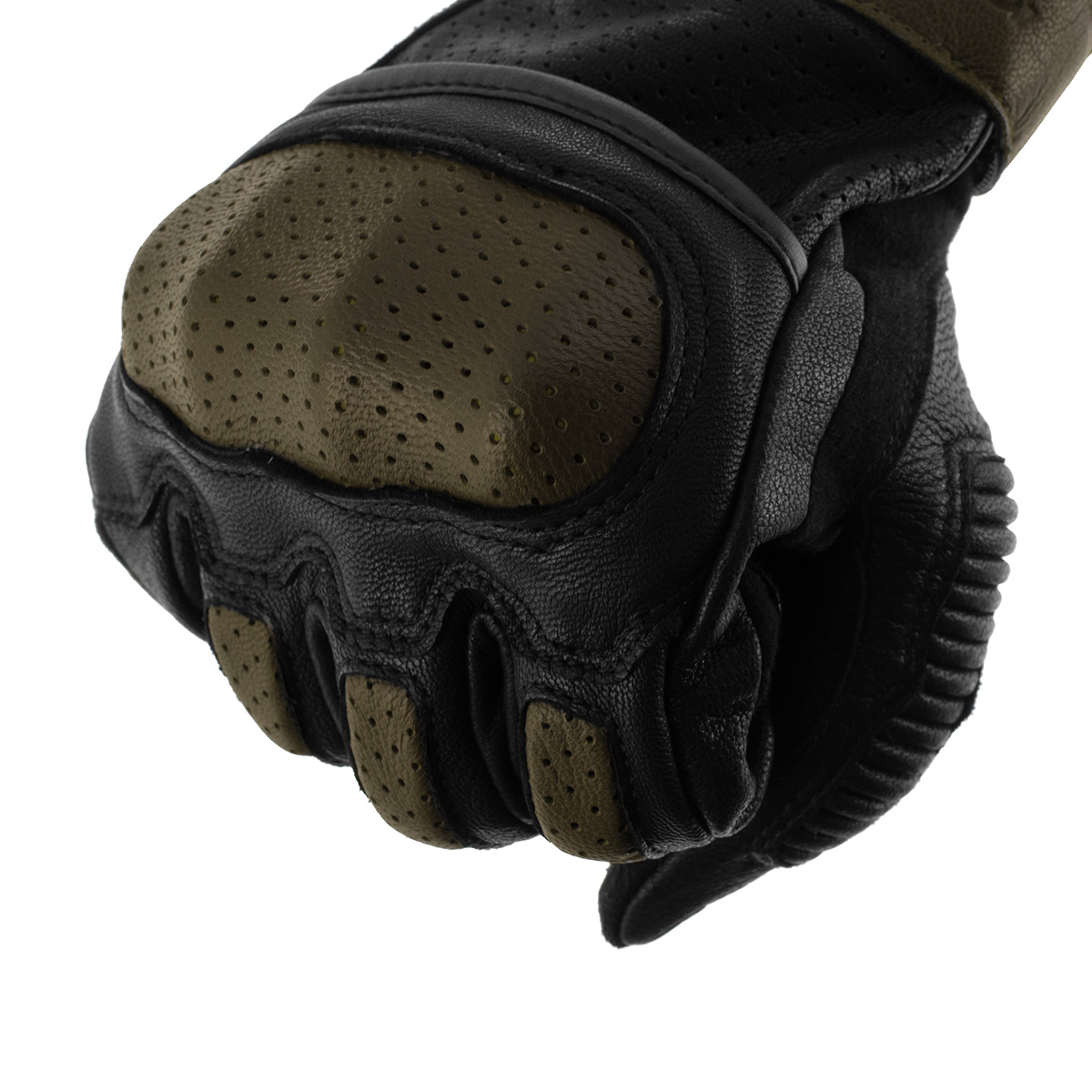 GK-2173 CE プロテクトレザーグローブ ブラック L - バイク