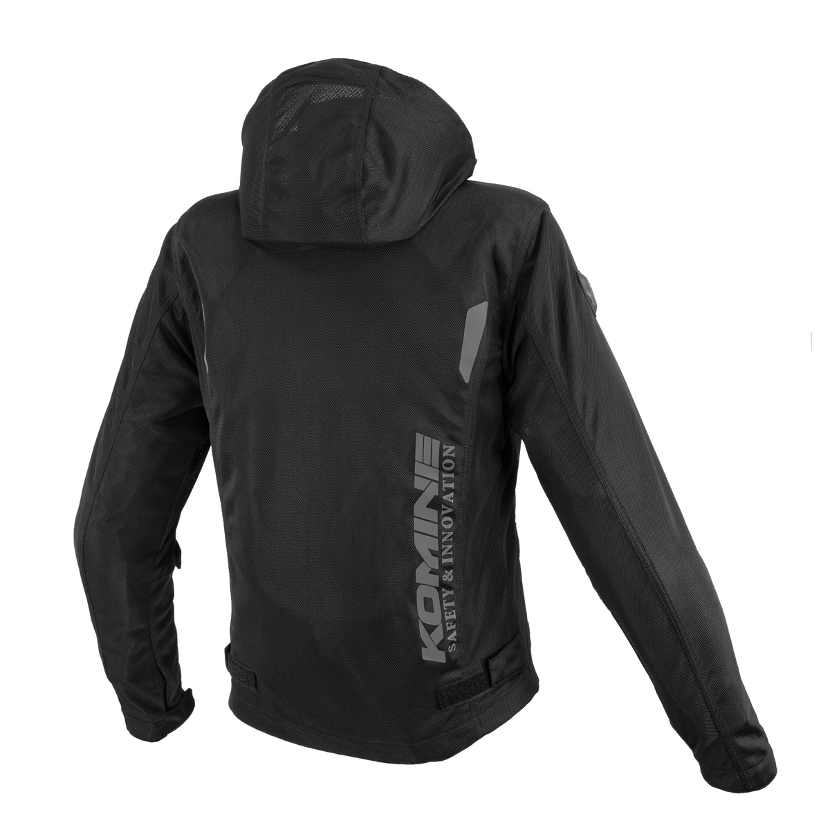 JK-176 エニグマライト メッシュパーカ コミネブラック M - バイク