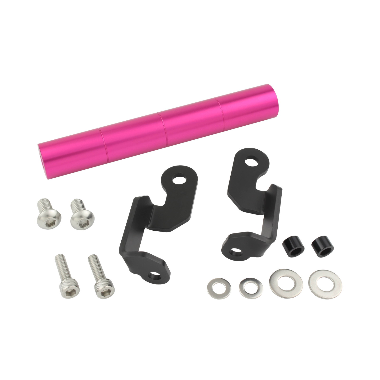 車種専用 スマートフォンホルダーマウントステー ピンク ZX-25R/ZX-25R