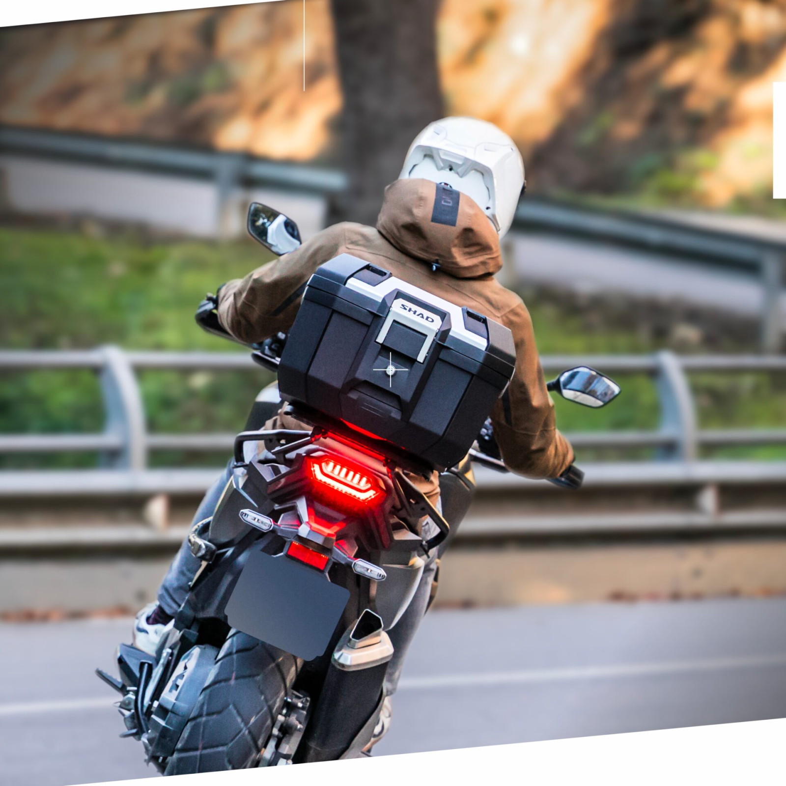 セット品】TR41 トップケース ブラック バックレスト セット