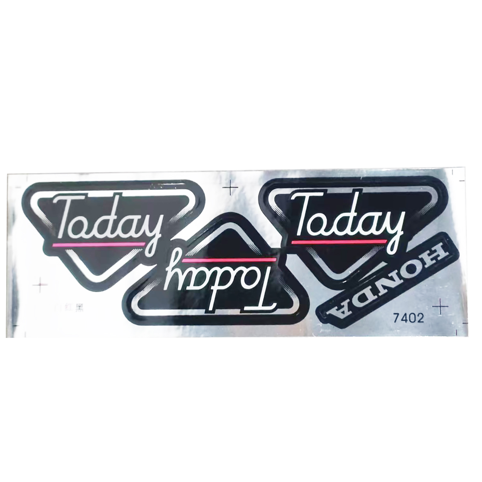 ステッカー 4枚セット Today/トゥデイ - バイク