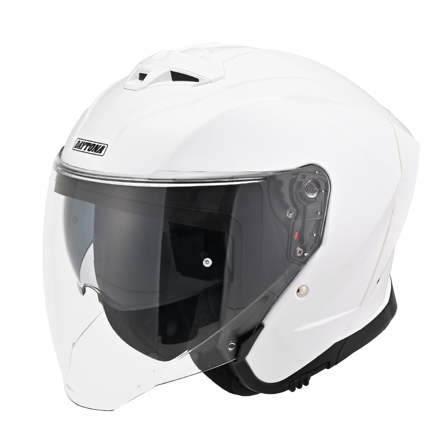 DAYTONA ヘルメット DN-006SJ ジェット ホワイト DN-006SJ ジェットヘルメット ホワイト M - バイク