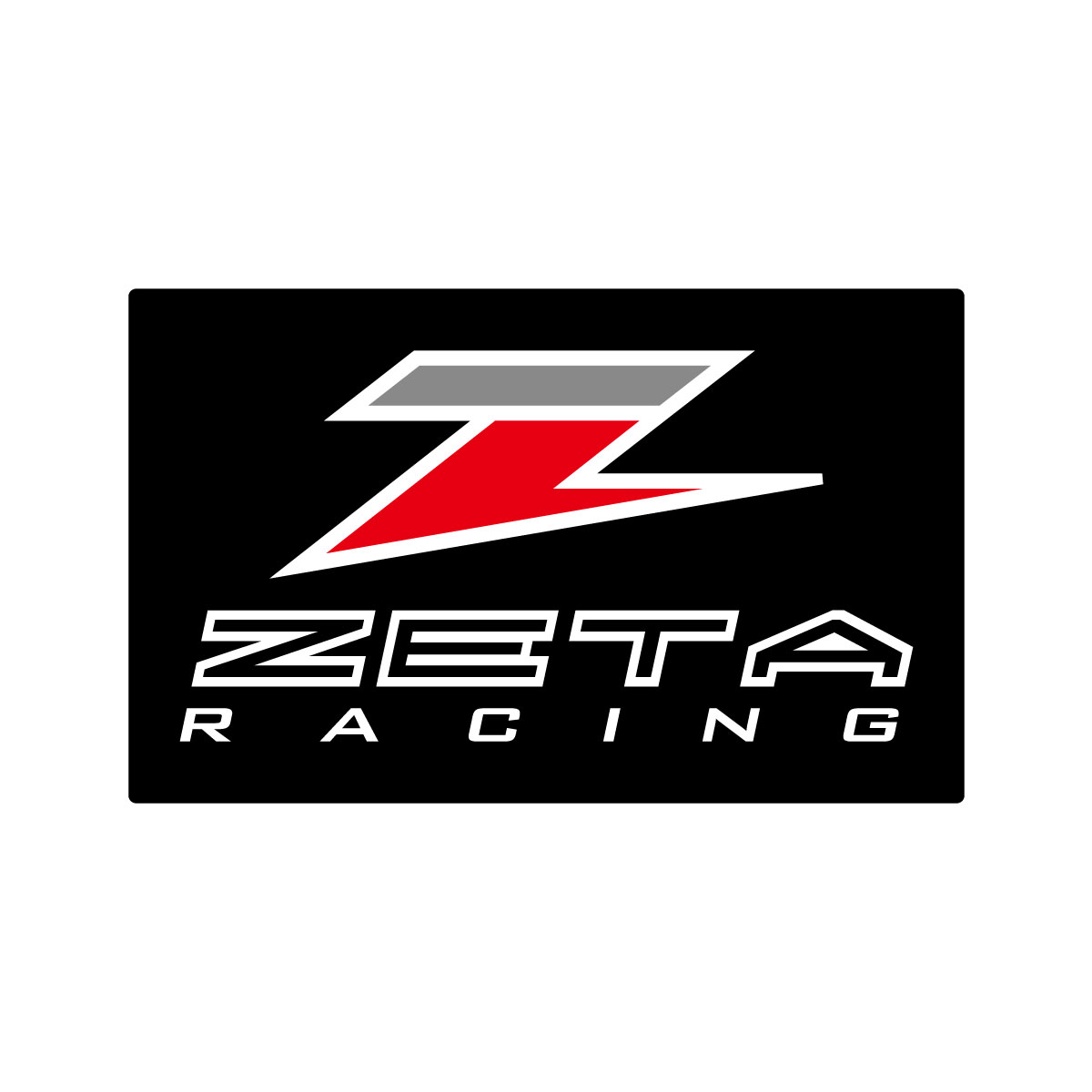 ZETA RACING ステッカー 65mm×40mm - バイク