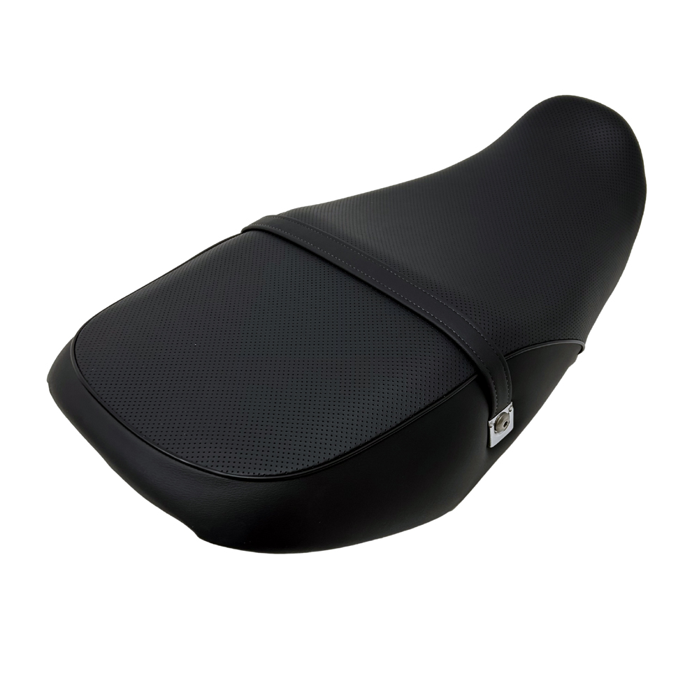 日本製シートカバー インパルス400 (GK7CA) [黒] 張替タイプ - バイク