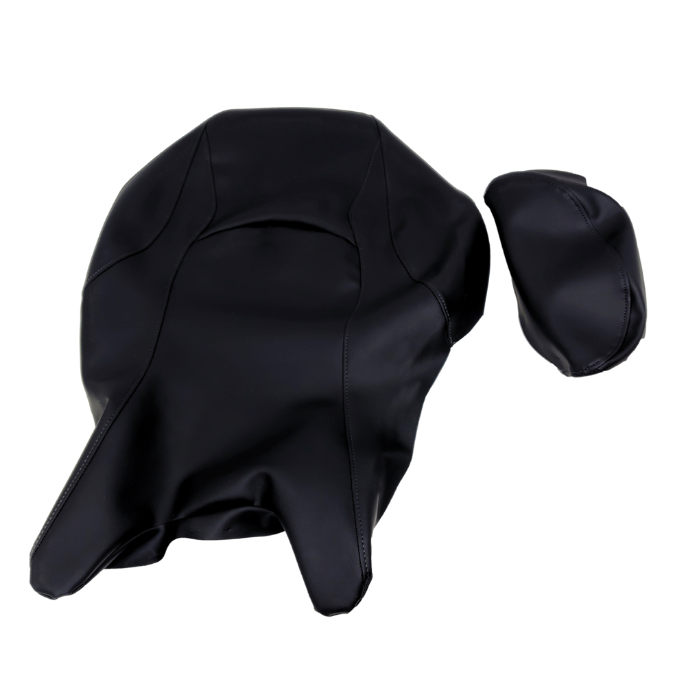 日本製シートカバー TMAX530 (SJ12J) (IRON MAX除く) [黒] 張替タイプ