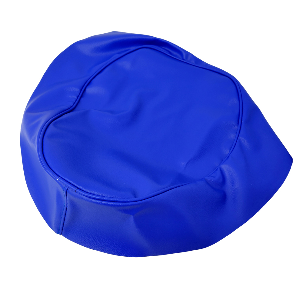 ALBA国産シートカバー 張替タイプ ライブディオZX AF35 (黒/赤P) メイドインジャパンシリーズ 国産カスタムシートカバー 白カバー⁄青