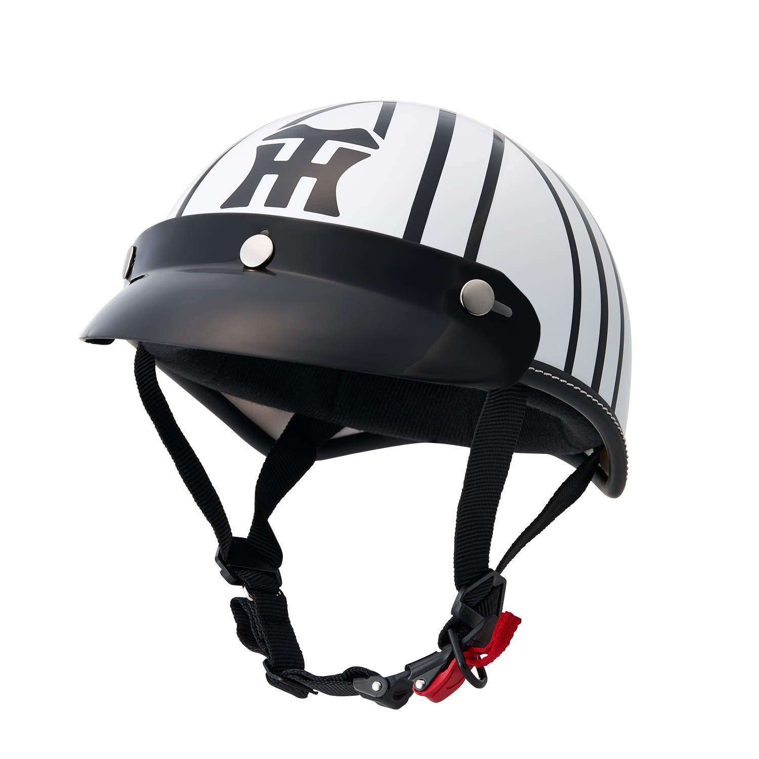 阪神タイガース ハーフヘルメット ホワイト フリー - バイク