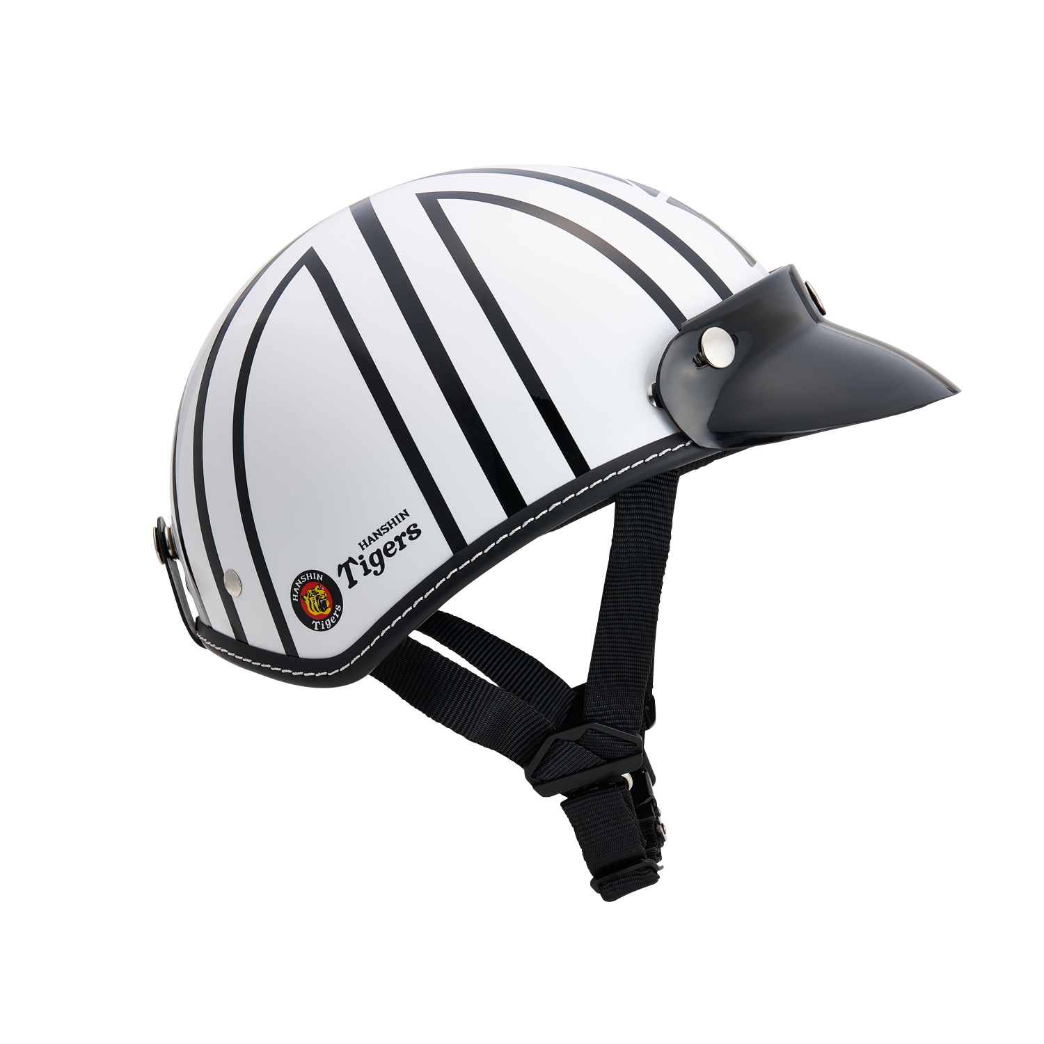 阪神タイガース ハーフヘルメット ホワイト フリー - バイク