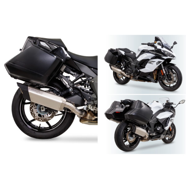 スリップオンマフラー BLADE ホワイトチタン Ninja1000SX/Ninja1100SX
