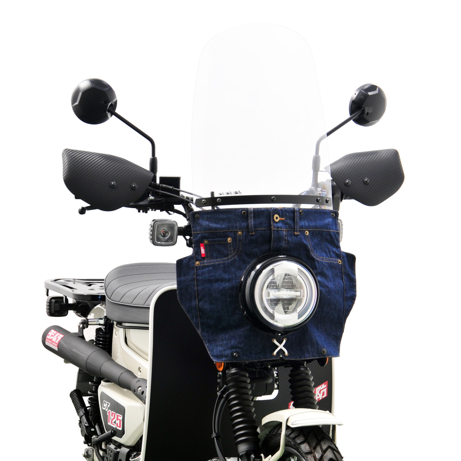 ZETA RACING CT125ハンターカブ アドベンチャー ウィンドシールド 楽天
