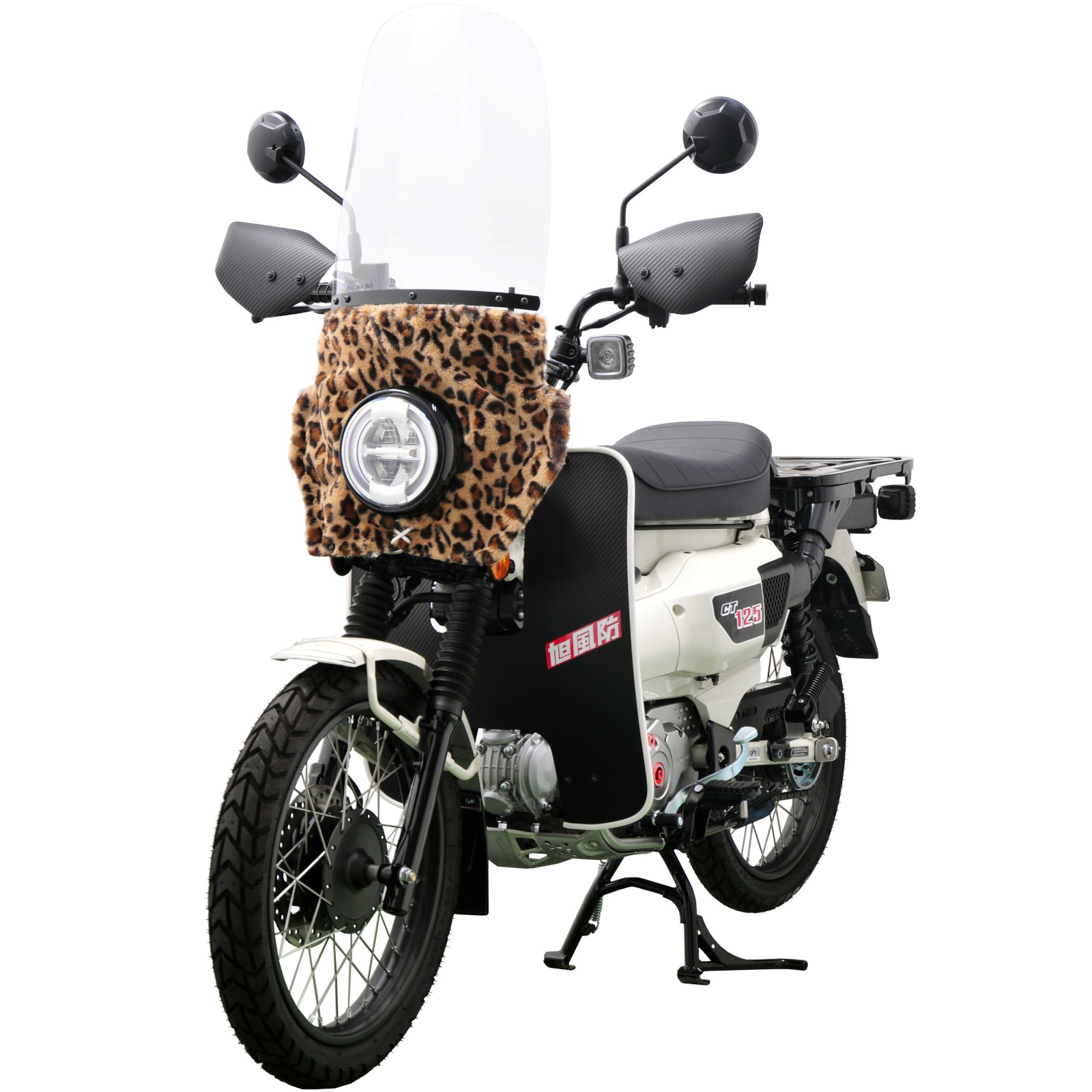 【送料込】CT125　ハンターカブ　旭風防 タレ付き ct125 ハンターカブタレ付き風防 【公式通販】