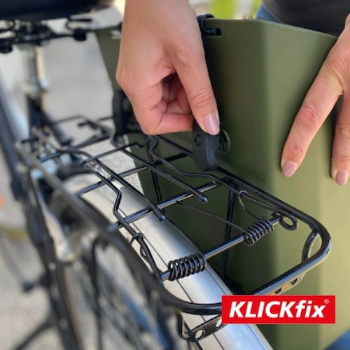 DAILY 自転車ボックス 20L 固定式 アムステルダムグリーン - 自転車