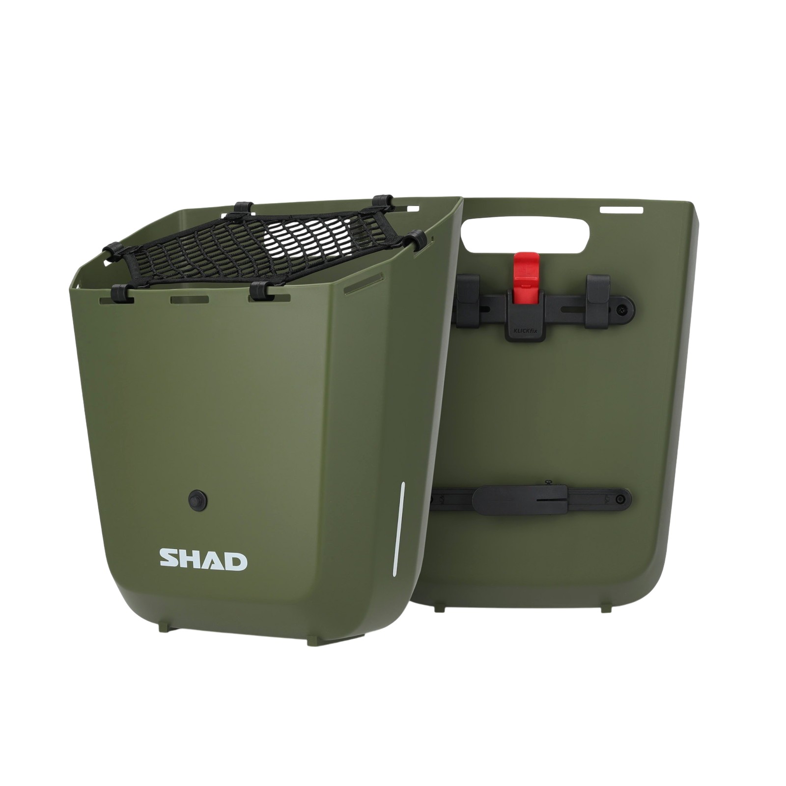 Shad◇DAILY自転車ボックス20Lワンタッチ脱着式 アムステルダムグリーン DAILY 自転車ボックス 20L ワンタッチ脱着式 アムステルダムグリーン