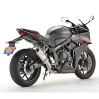 フルエキゾーストマフラー CROSS-SHORT ZERO BLACK ANO CB650R/CBR650R