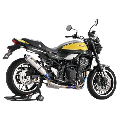 New NASSERT-R STD フルエキゾーストマフラー TI/TI Z900RS - バイク