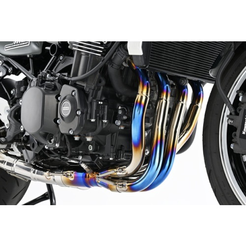 New NASSERT-R STD フルエキゾーストマフラー TI/TI Z900RS - バイク