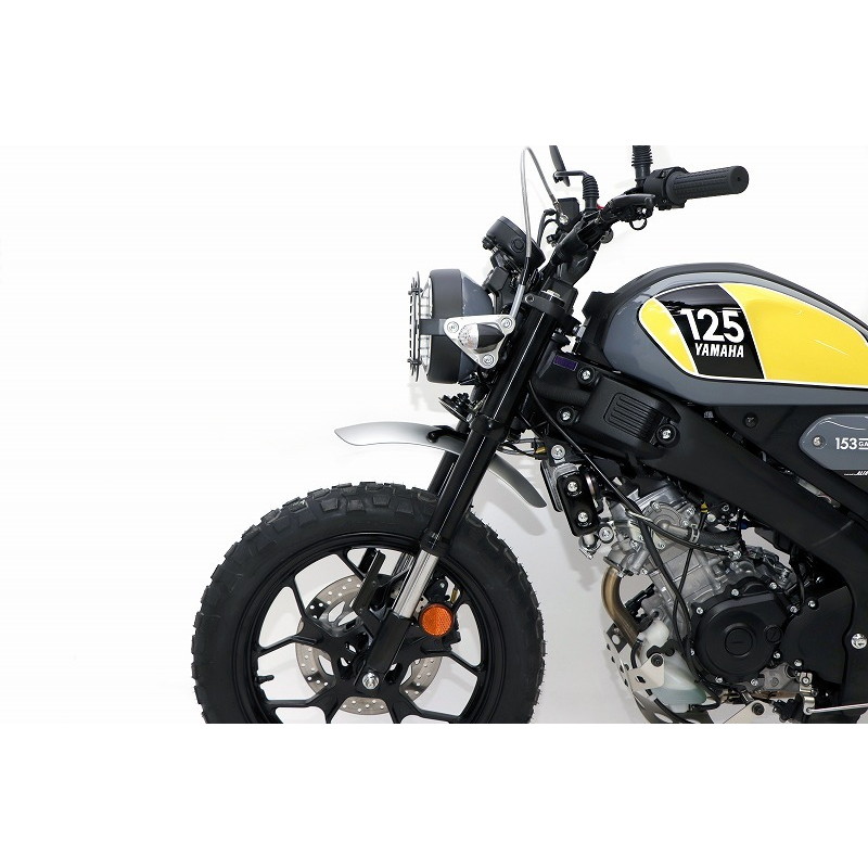 アルミアップフェンダー シルバー XSR125 - バイク