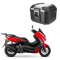 NMAX125 本体　赤 トップケース付き トップマスターフィッティングキット NMAX125/NMAX155(21-26) - バイク