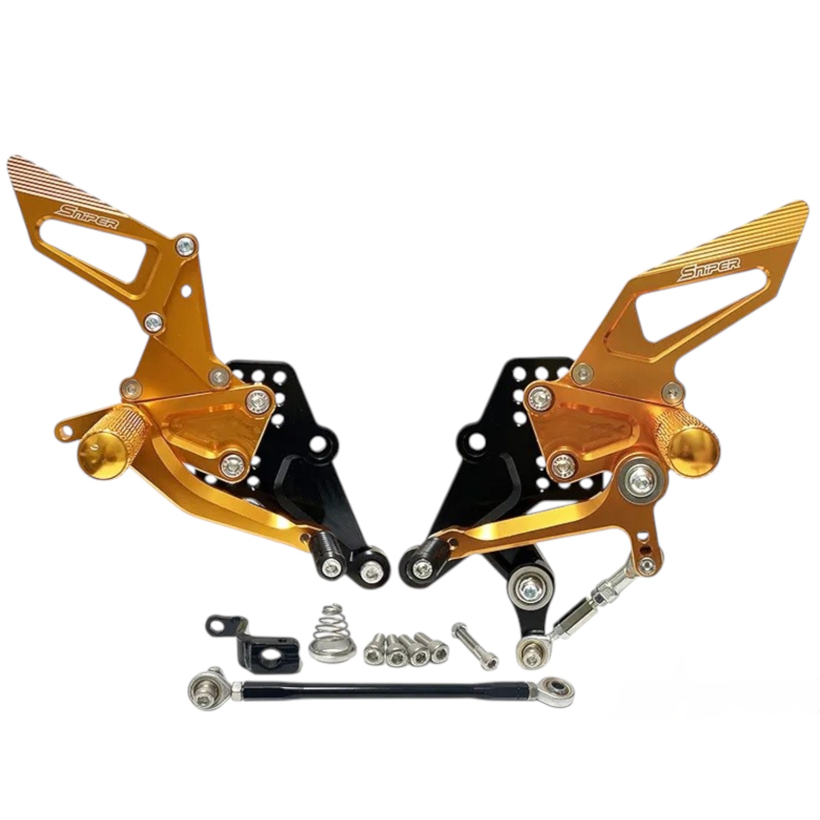 マ*タ様 cbr250rr バックステップ　mc51 ストリート用 バックステップ CBR250RR(MC51) ゴールド - バイク
