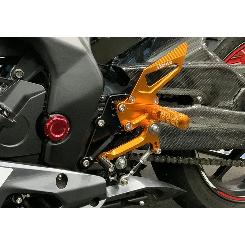 ストリート用 バックステップ CBR250RR(MC51) ゴールド - バイク