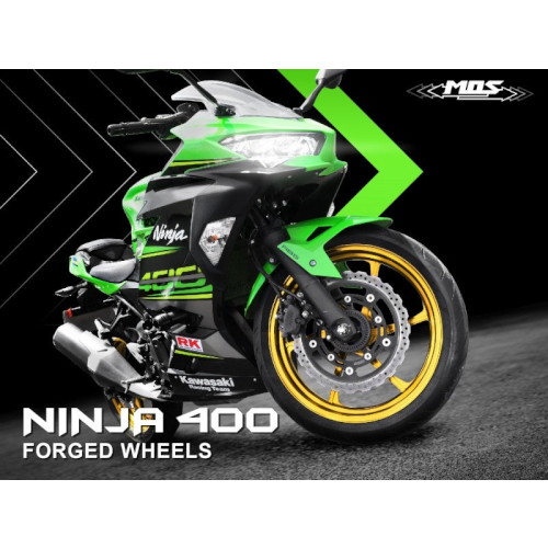 鍛造アルミホイール前後セット NINJA400/Z400/NINJA250/Z250 KN別注