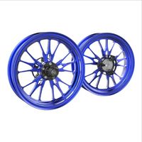鍛造アルミホイール前後セット NINJA400/Z400/NINJA250/Z250 KN別注
