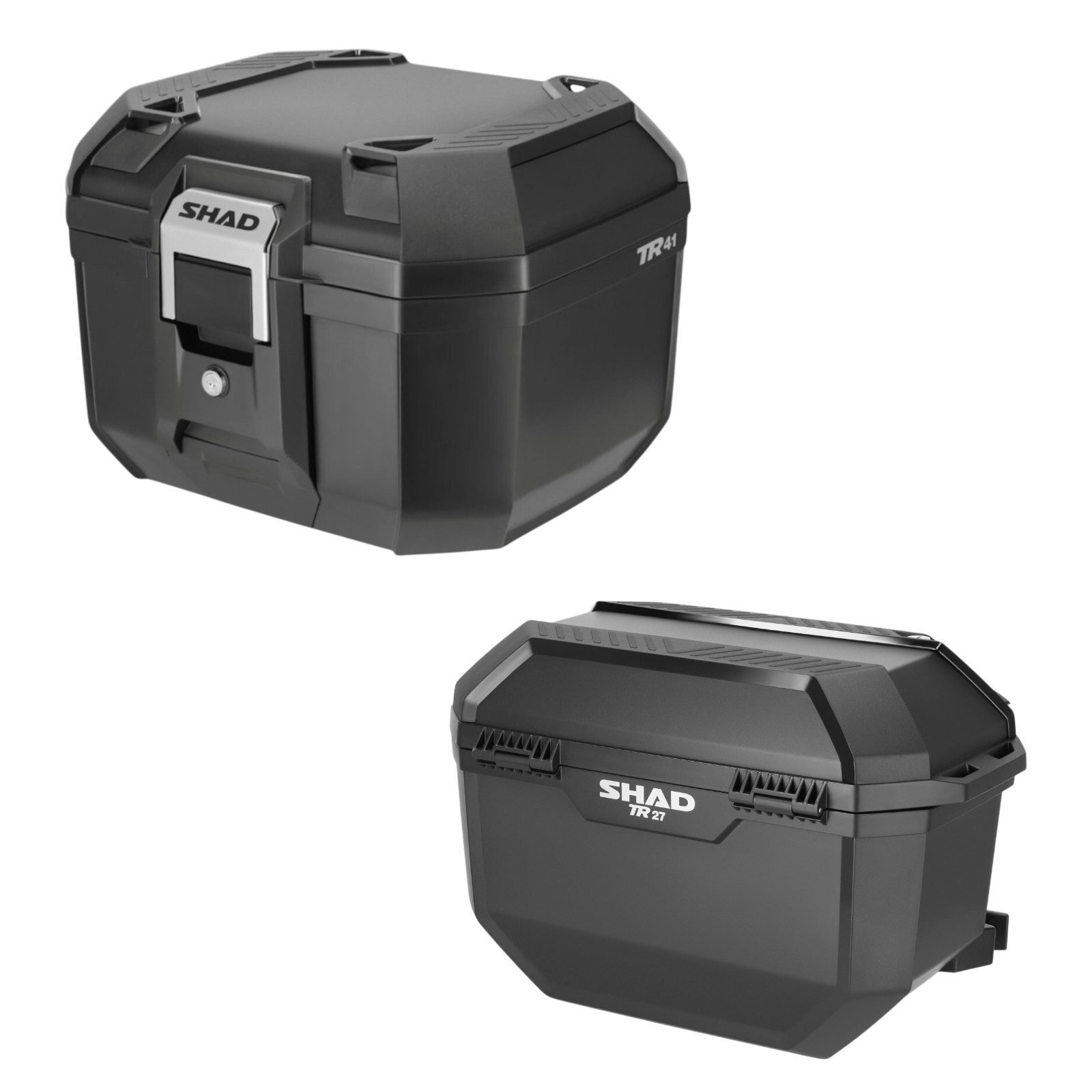 セット品】TR41 トップケース+TR27 サイドケース ブラック TERRA