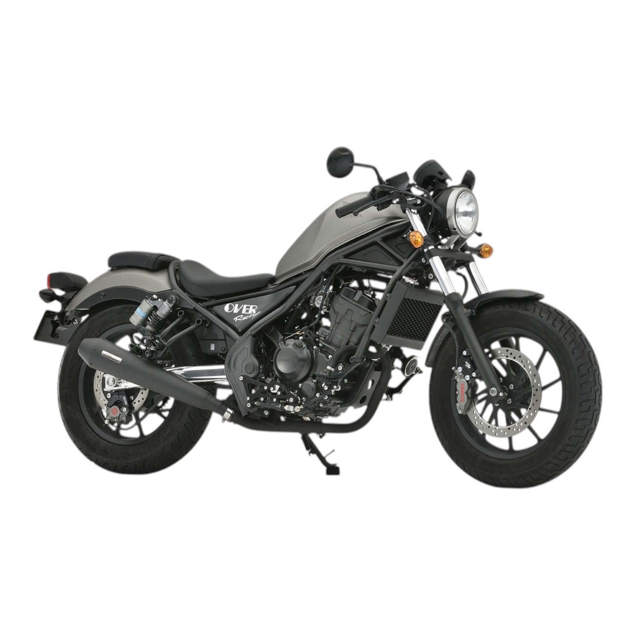 SSメガホン スリップオン ブラック Rebel250/S Edition - バイク