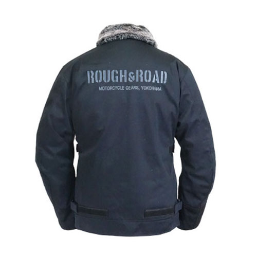 RR7691 N-1RボアウインタージャケットFP ブラック LL - バイク