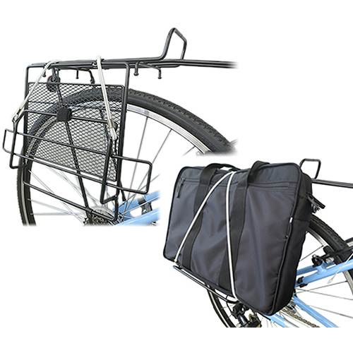 SR-100 自転車用サイドバッグホルダー ブラック - 自転車