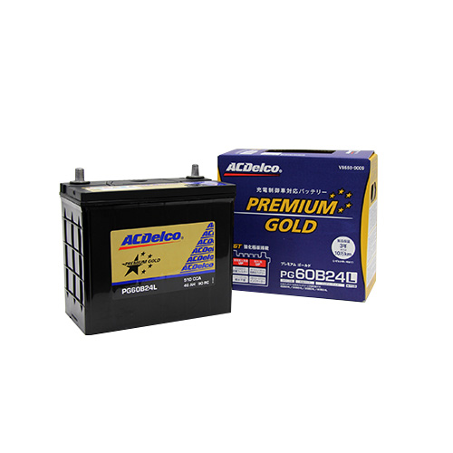 み*様 ACDelco プレミアムゴールドバッテリー PG50B24L ACデルコ プレミアムゴールド PG50B24L - 自動車