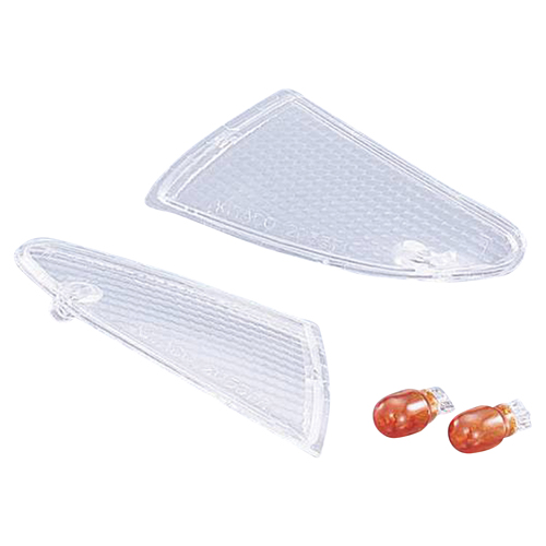 クリアウィンカーレンズセット フロント 807-2055000 - バイク