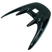 ライブディオ ZX AF35 リアスポイラー ブラック ハイマウント/ステー付