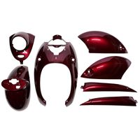 外装8点セット ビーノ(SA26J/SA37J/SA54J/SA59J) ホワイト - バイク