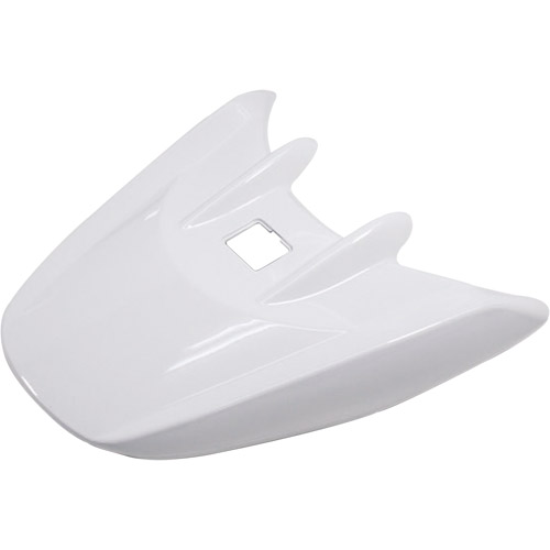 スマートDio AF56/AF57/AF63 リアスポイラー ホワイト - バイク