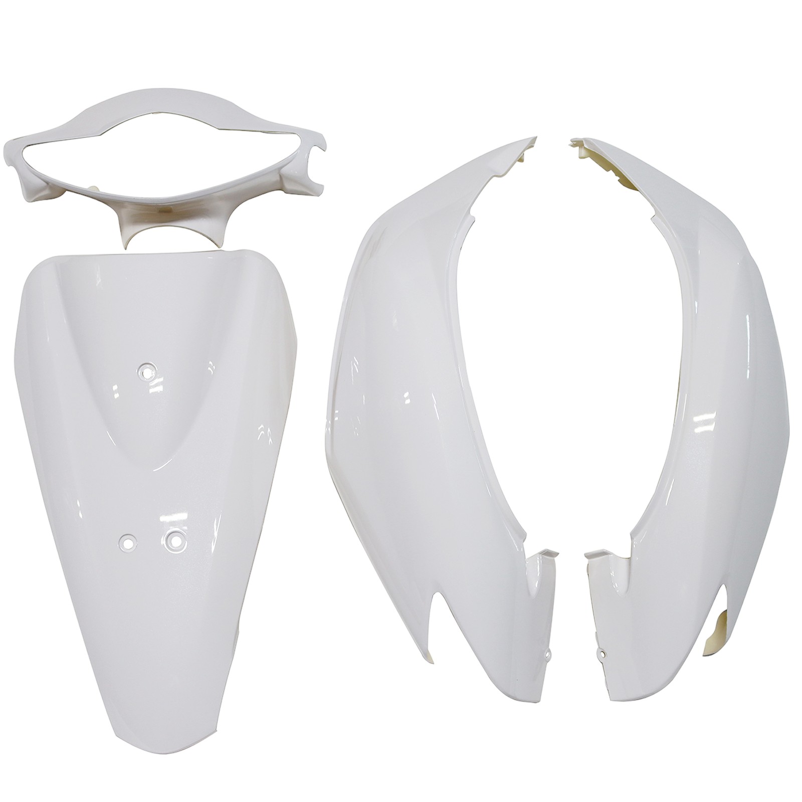 外装4点セット スマートディオ(AF56/AF57/AF63) ホワイト - バイク