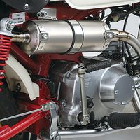 ホンダ モンキー 12V キャブ車 ステンアップマフラー ホンダ モンキー