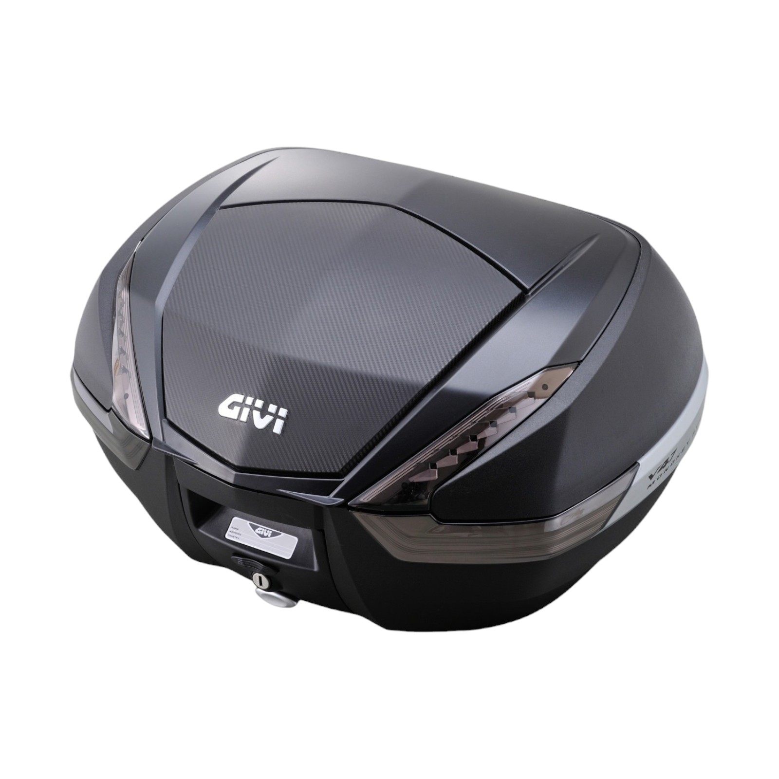 GIVI モノキートップケースV47 カーボン 美品ベース無し GIVI モノキートップケースV47 カーボン 美品ベース無し GIVI V47