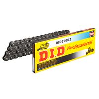 スーパーノンシールチェーン(強化) 420NZ3-120L RJ(クリップ) ゴールド
