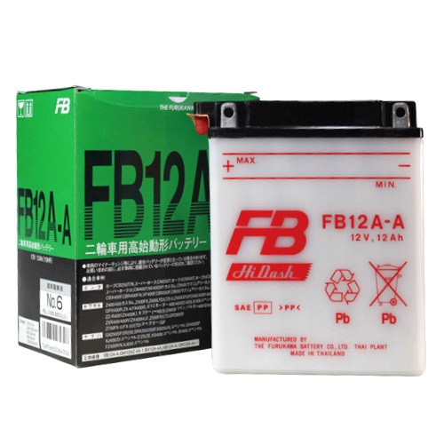 YUASA ユアサ YB12A-A 開放型バッテリー 互換 FB12A-A 12N12A 新品