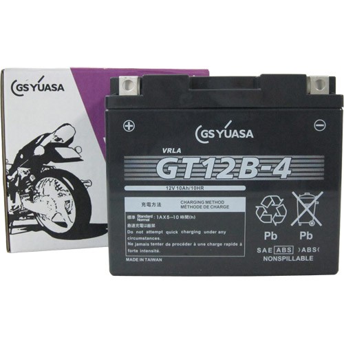 GT12B-4 VRLA(制御弁式)バッテリー - バイク