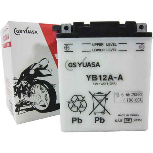 YB12A-A 開放式バッテリー - バイク