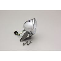 HA5634 5.5ベーツバイザーTYPEヘッドライトkit クロームメッキ - バイク