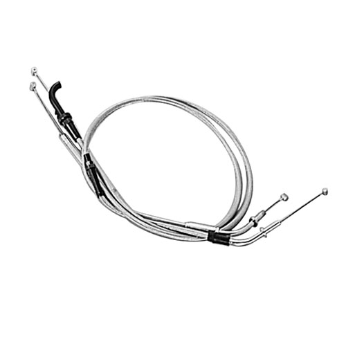 HB6783M ロング スロットルケーブル W ステンレスメッシュ - バイク