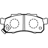 ディスクパッド MD-037 - 自動車