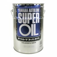 訳有り 凹み有りYAMAHA AUTOLUBE SUPER OIL 4本セット 純正部品】オートルーブ スーパーオイル 20L - バイク