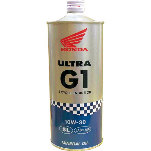 HONDA ULTRA G1 エンジンオイル 10W-30 3Lセット ホンダ ホンダ純正 オイル ウルトラ E1 SCOOTER 【10W-30 20L×1