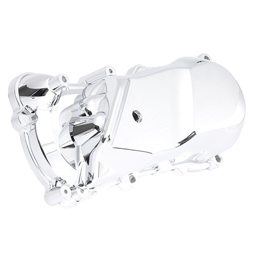 ライブディオ AF34/35 メッキクランクケースカバー - バイク