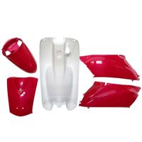 外装7点セット ビーノ (SA26J/SA37J/SA54J/SA59J) リッチイエロー - バイク